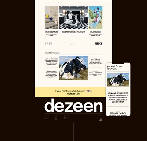 deezeen|dezeen magazine website.